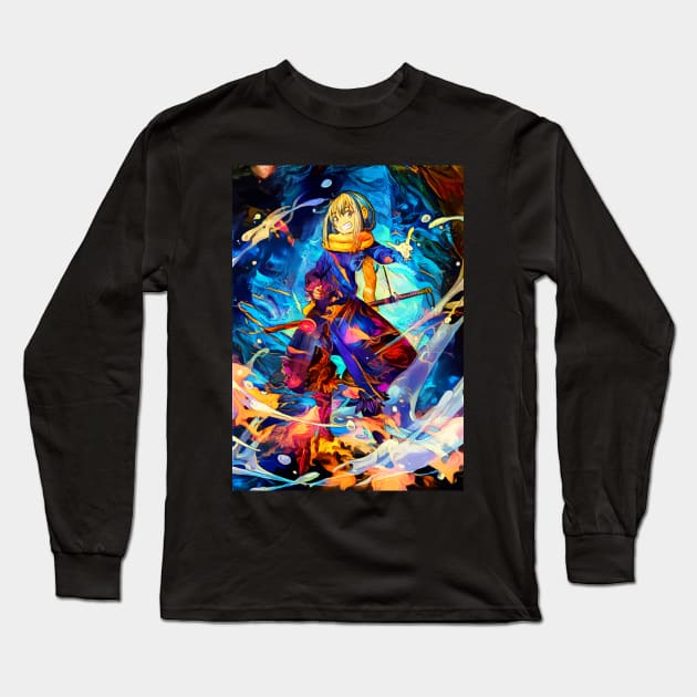 great demon lord Long Sleeve T-Shirt by hustlart